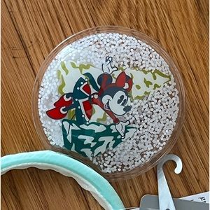 Snow Globe Disney Mickey Ears - NWT